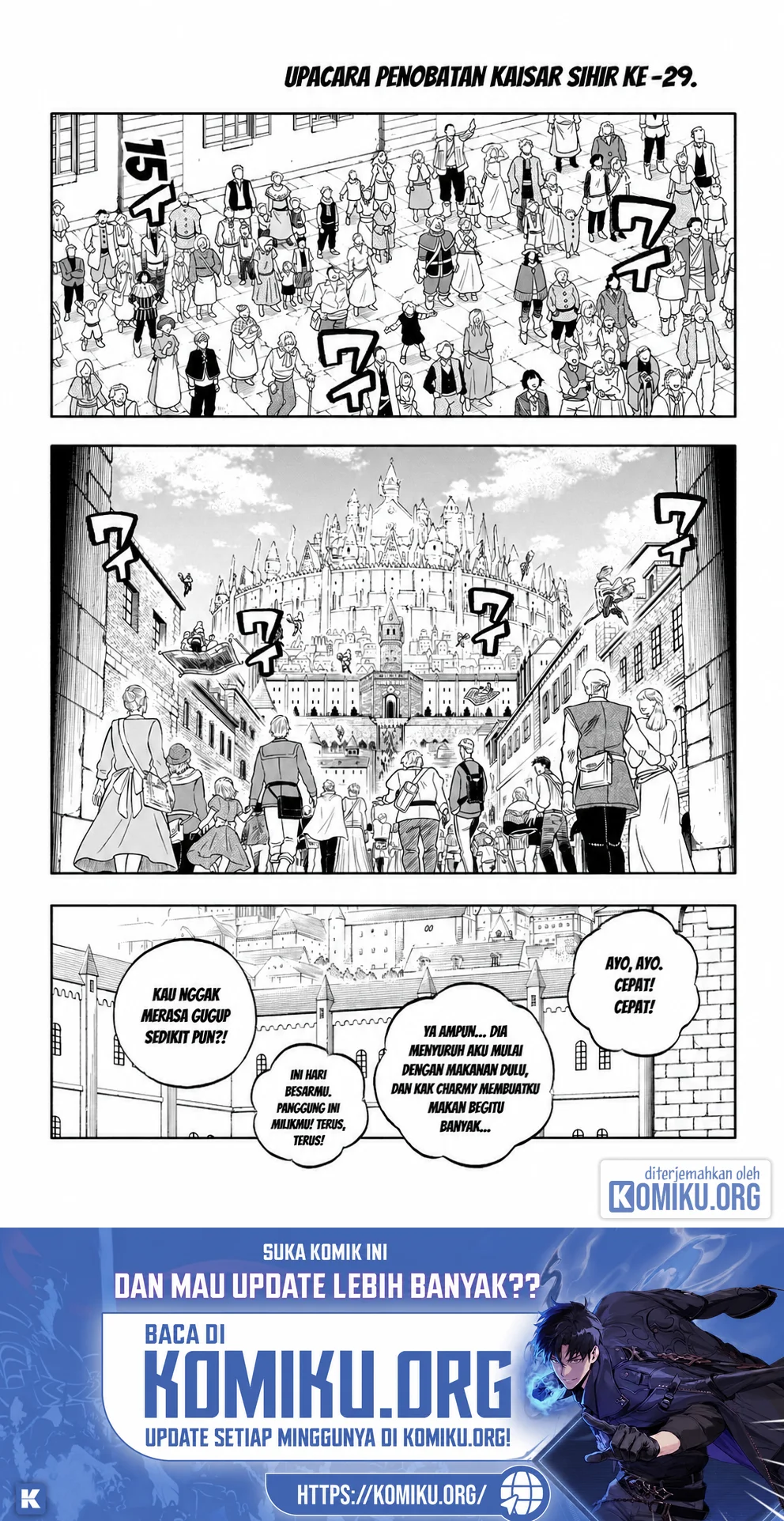 Komik Black Clover Chapter 393 gambar 1