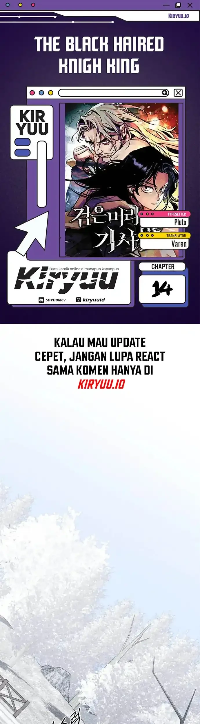 Komik Black-Haired Knight King Chapter 14 gambar 1