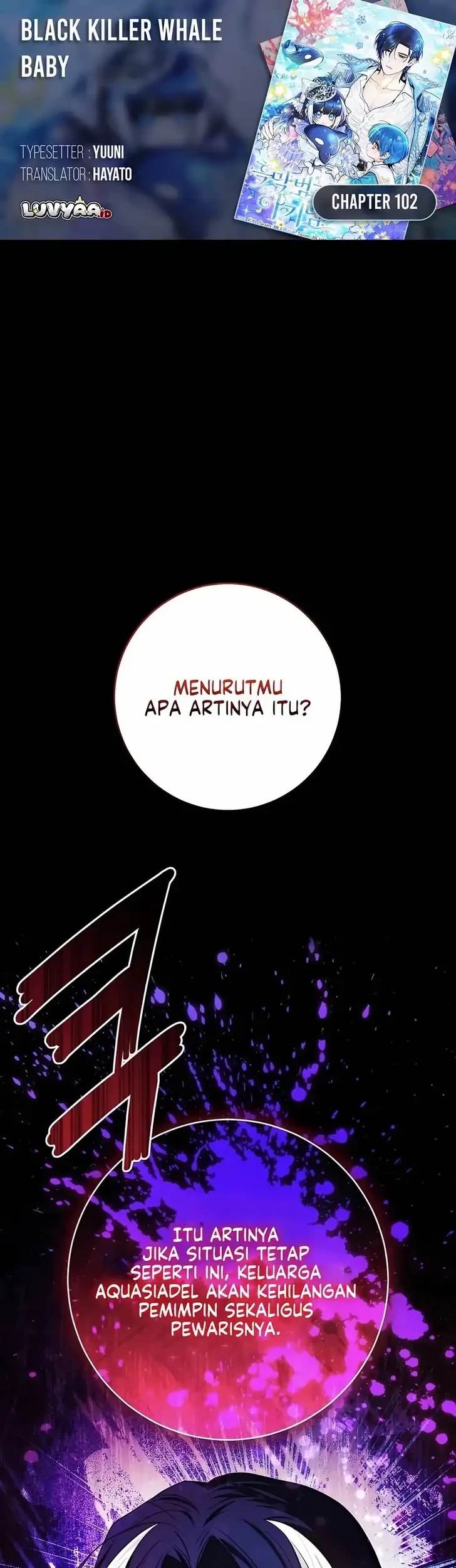 Komik Black Killer Whale Baby Chapter 102 gambar 1