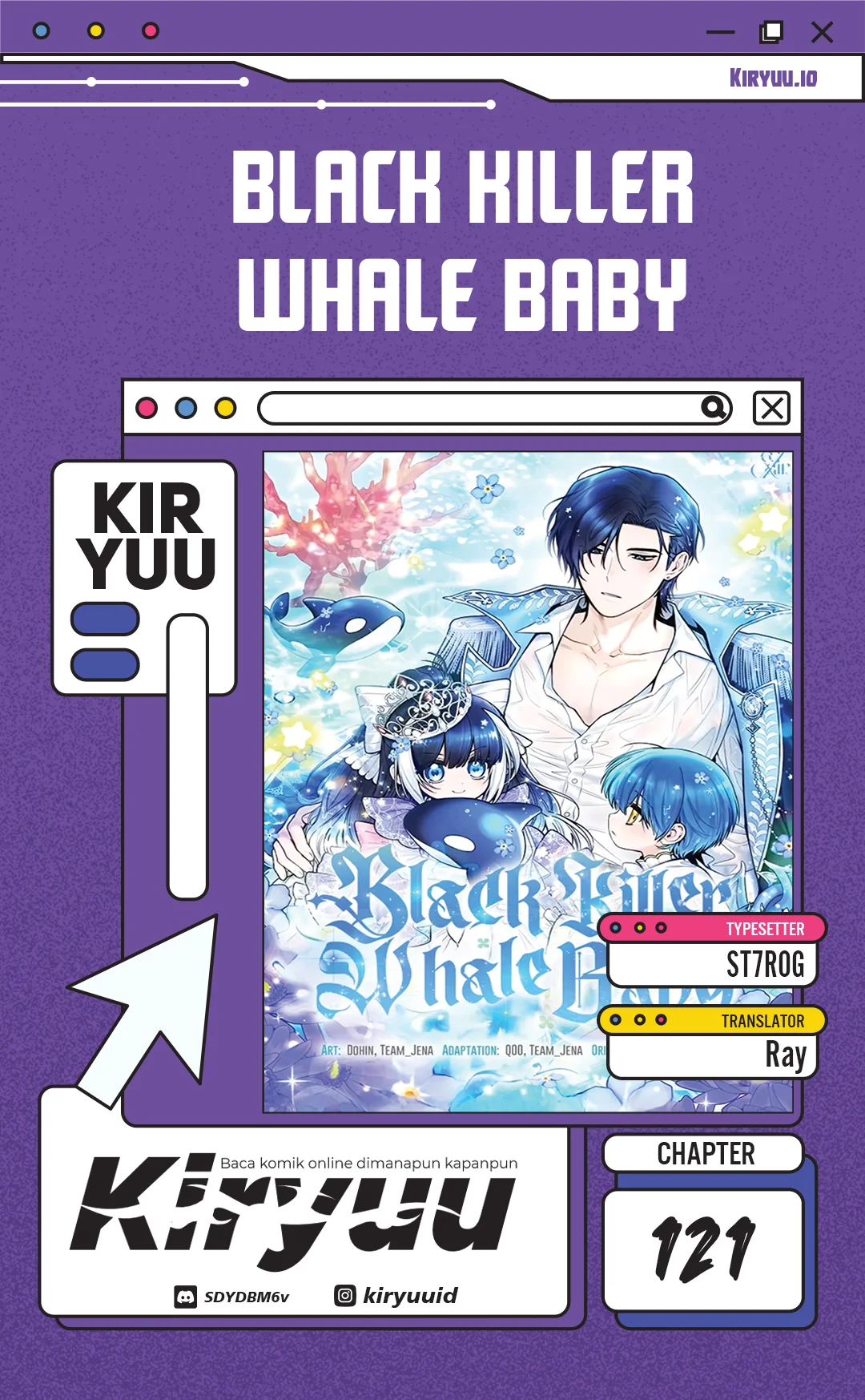 Komik Black Killer Whale Baby Chapter 121 gambar 1
