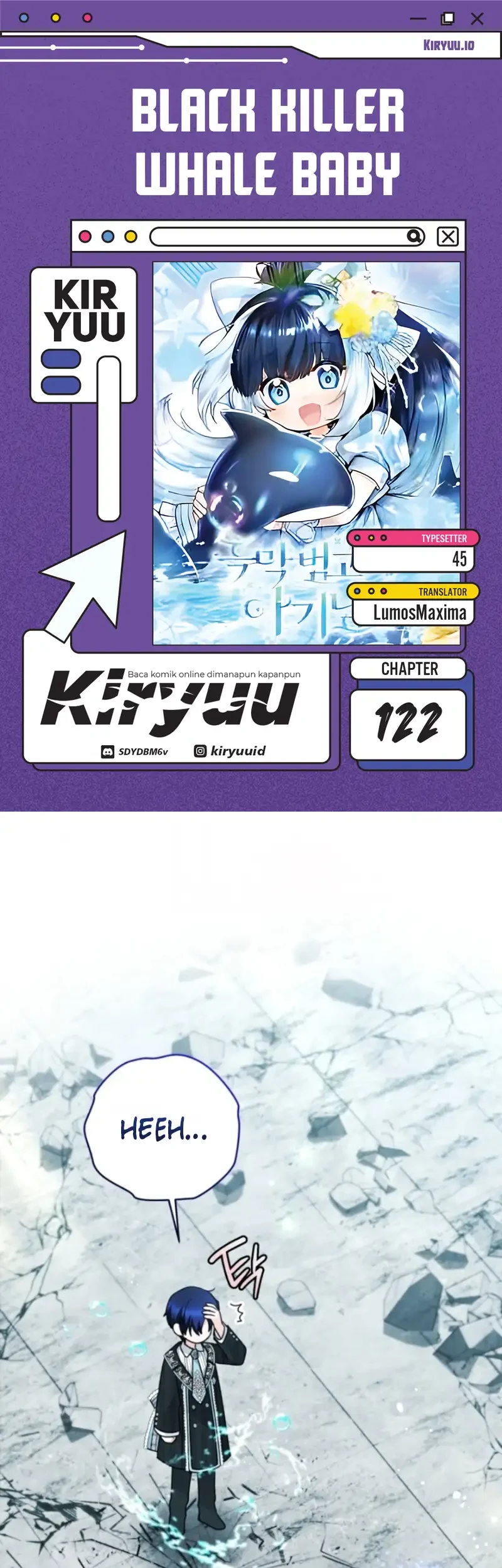 Komik Black Killer Whale Baby Chapter 122 gambar 1