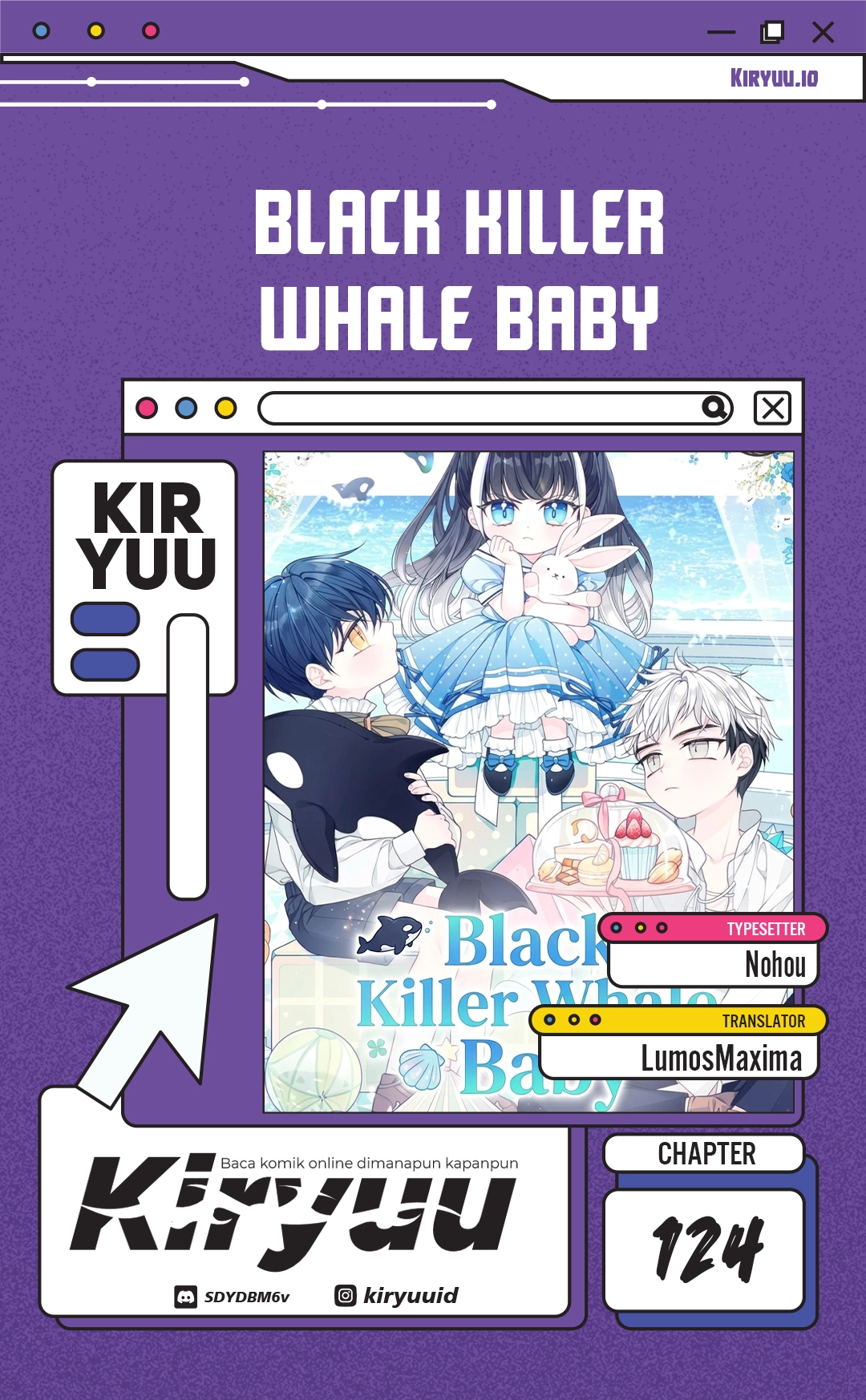 Komik Black Killer Whale Baby Chapter 124 gambar 1