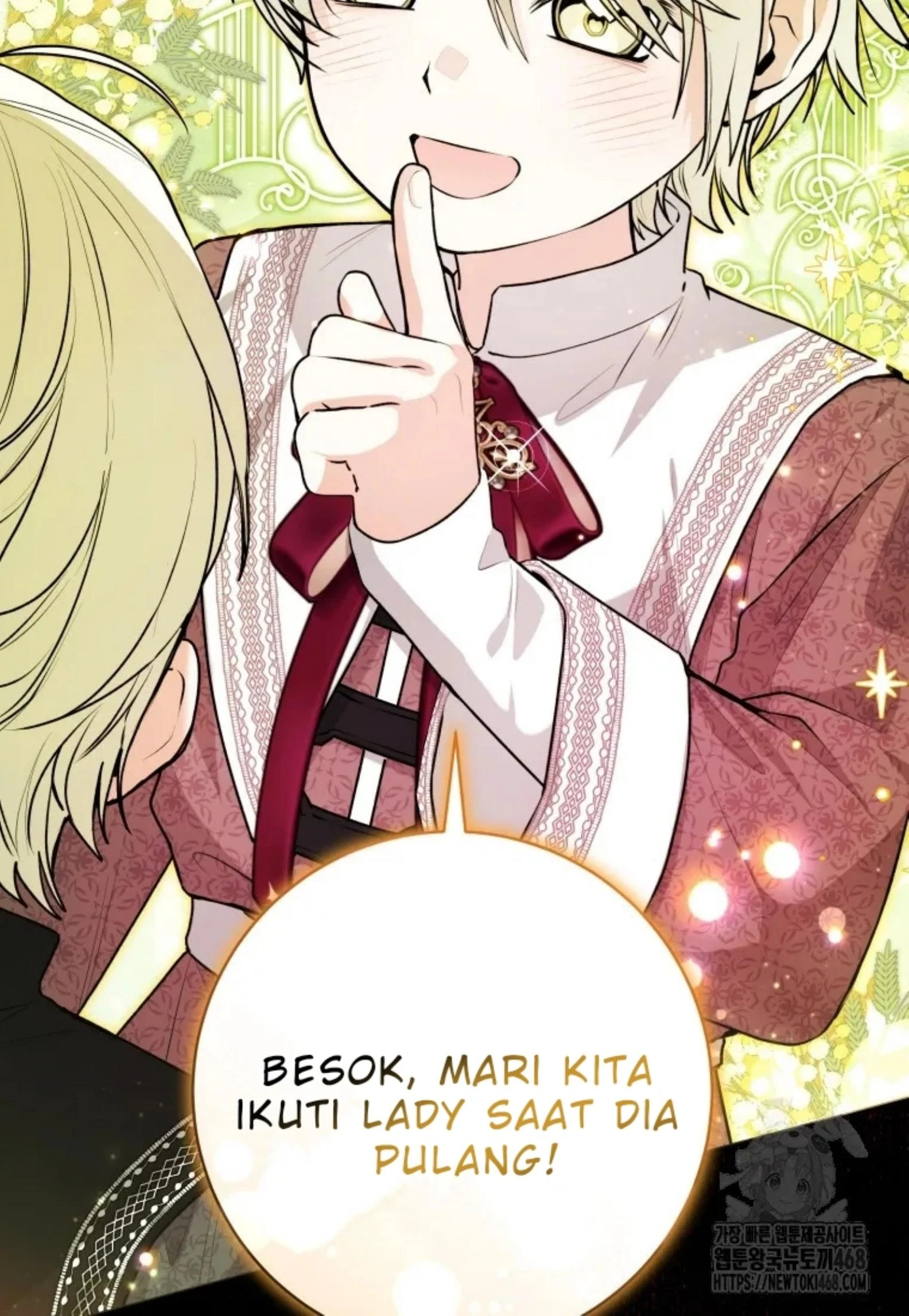 Manhwa Black Killer Whale Baby Chapter 54 gambar 2