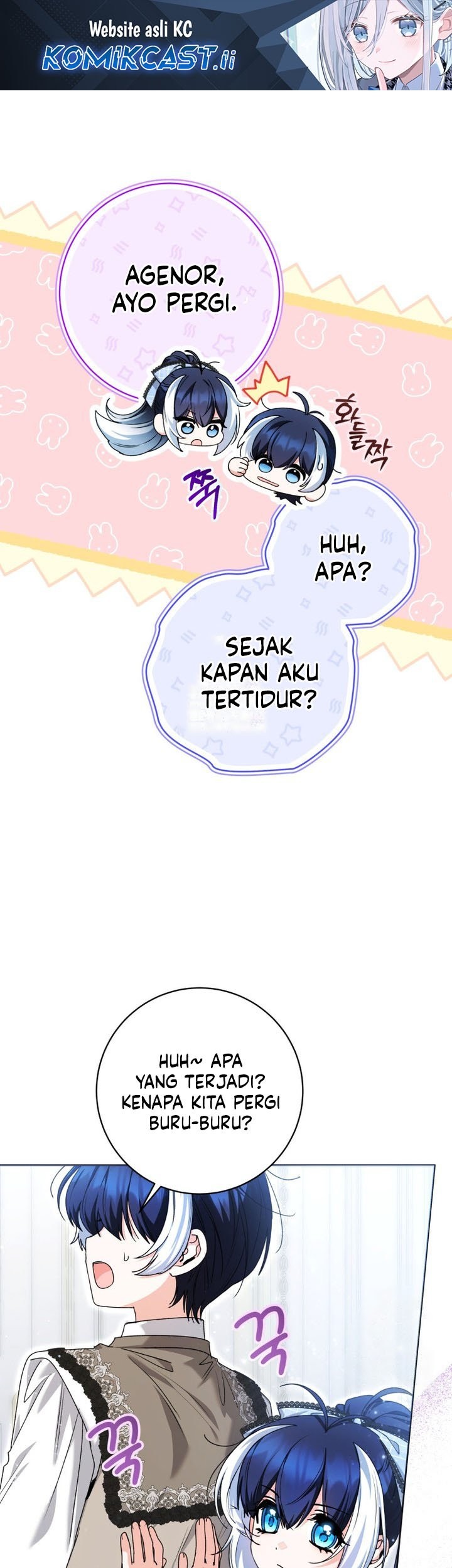 Manhwa Black Killer Whale Baby Chapter 65 gambar 2