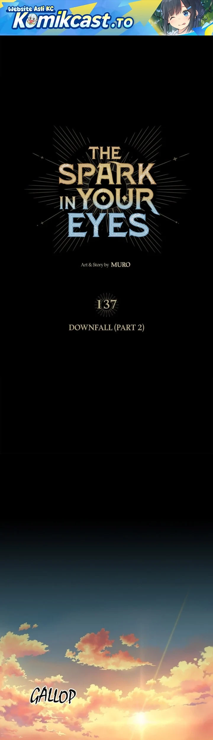 Manhwa Blinded By The Setting Sun Chapter 137 gambar 2