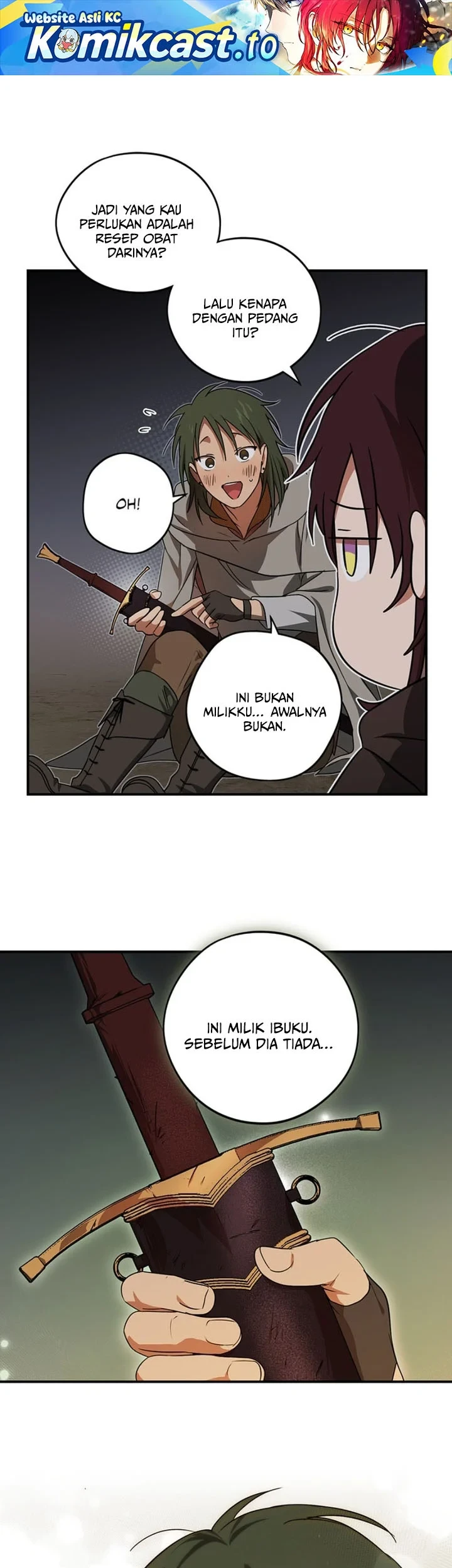 Manhwa Blinded By The Setting Sun Chapter 148 gambar 2