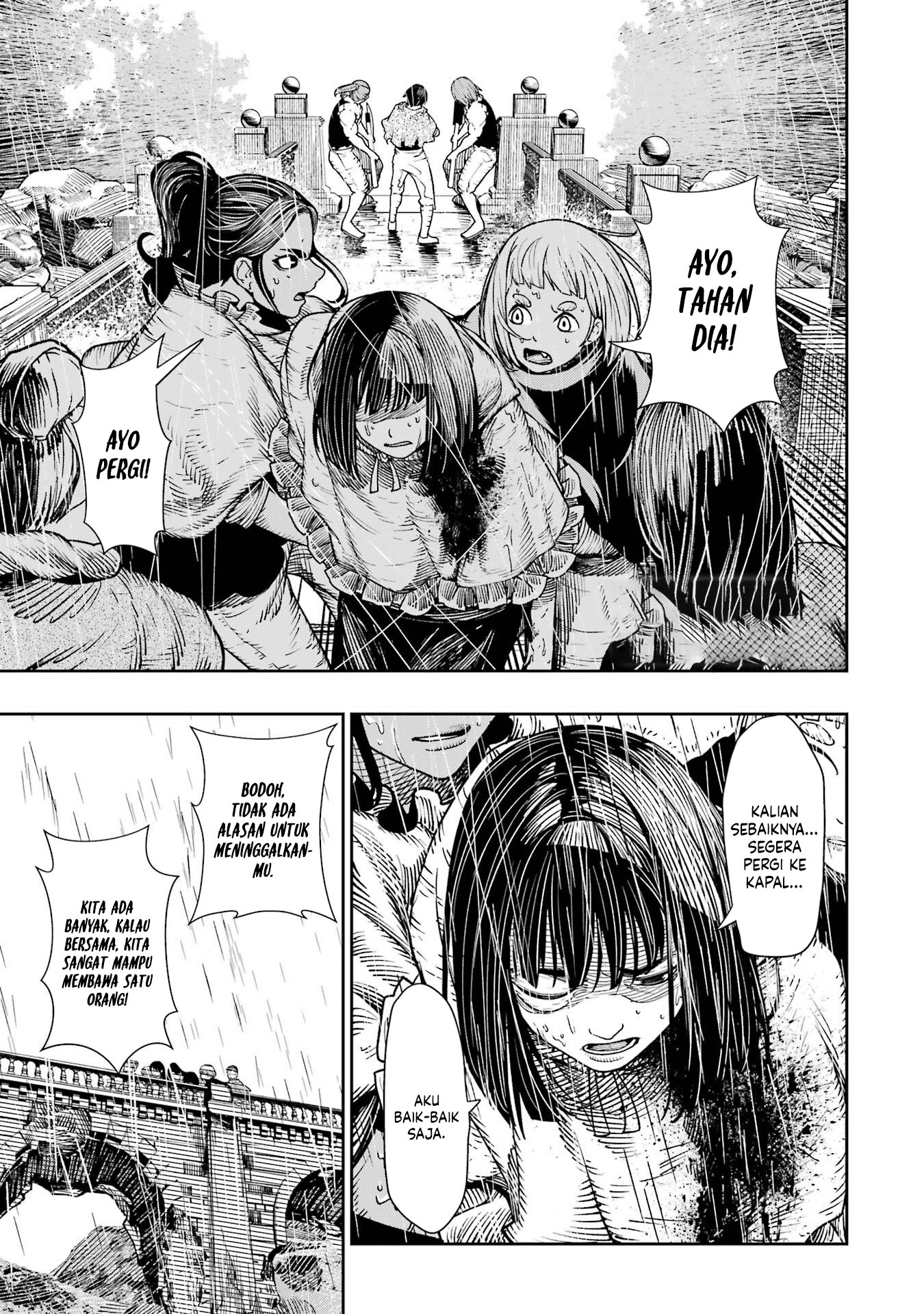 Komik Blood-crawling Princess of a ruined Country Chapter 9 gambar 1