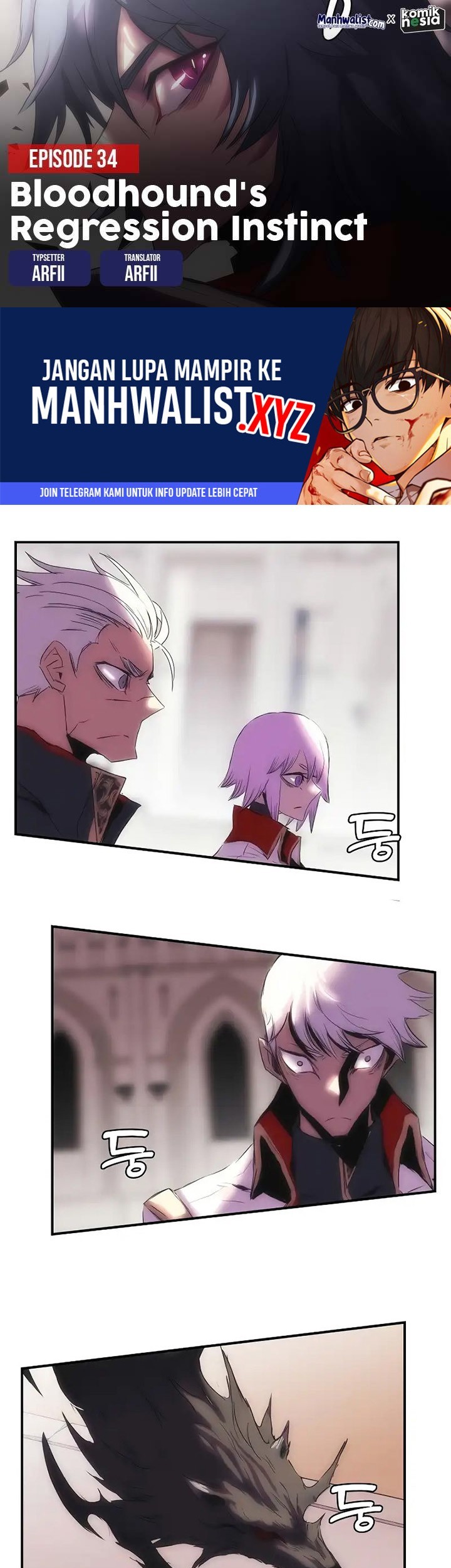 Bloodhound’s Regression Instinct Chapter 34 halaman 1