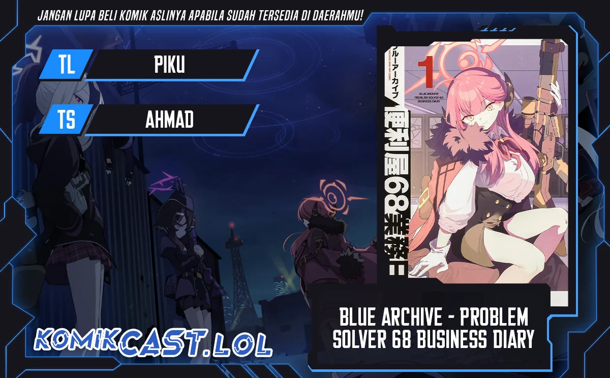 Komik Blue Archive: Problem Solver 68 Business Diary Chapter 1 gambar 1
