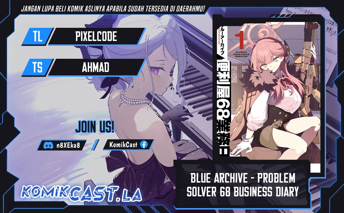 Komik Blue Archive: Problem Solver 68 Business Diary Chapter 7 gambar 1