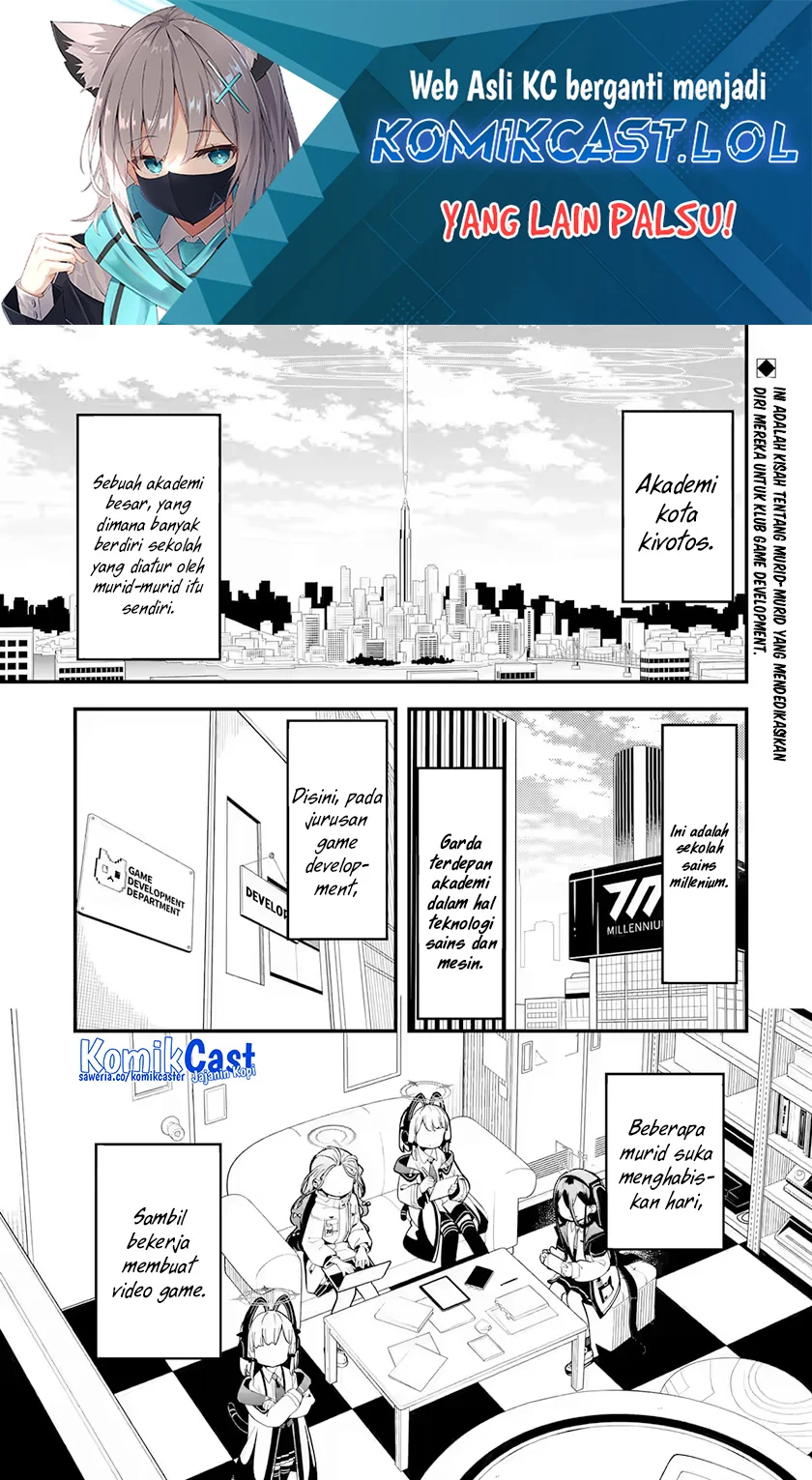 Manga Blue Archive: The Adventure of Game Development Department! Chapter 1 gambar 2
