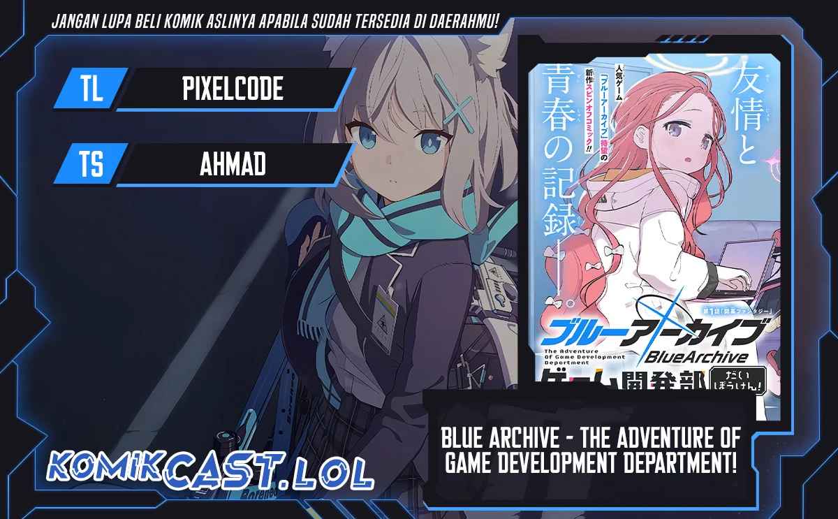 Komik Blue Archive: The Adventure of Game Development Department! Chapter 4 gambar 1