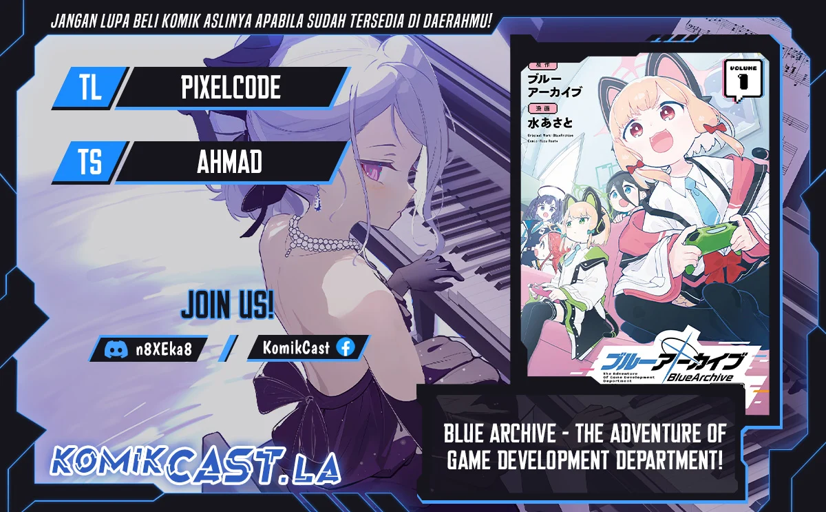 Komik Blue Archive: The Adventure of Game Development Department! Chapter 5 gambar 1