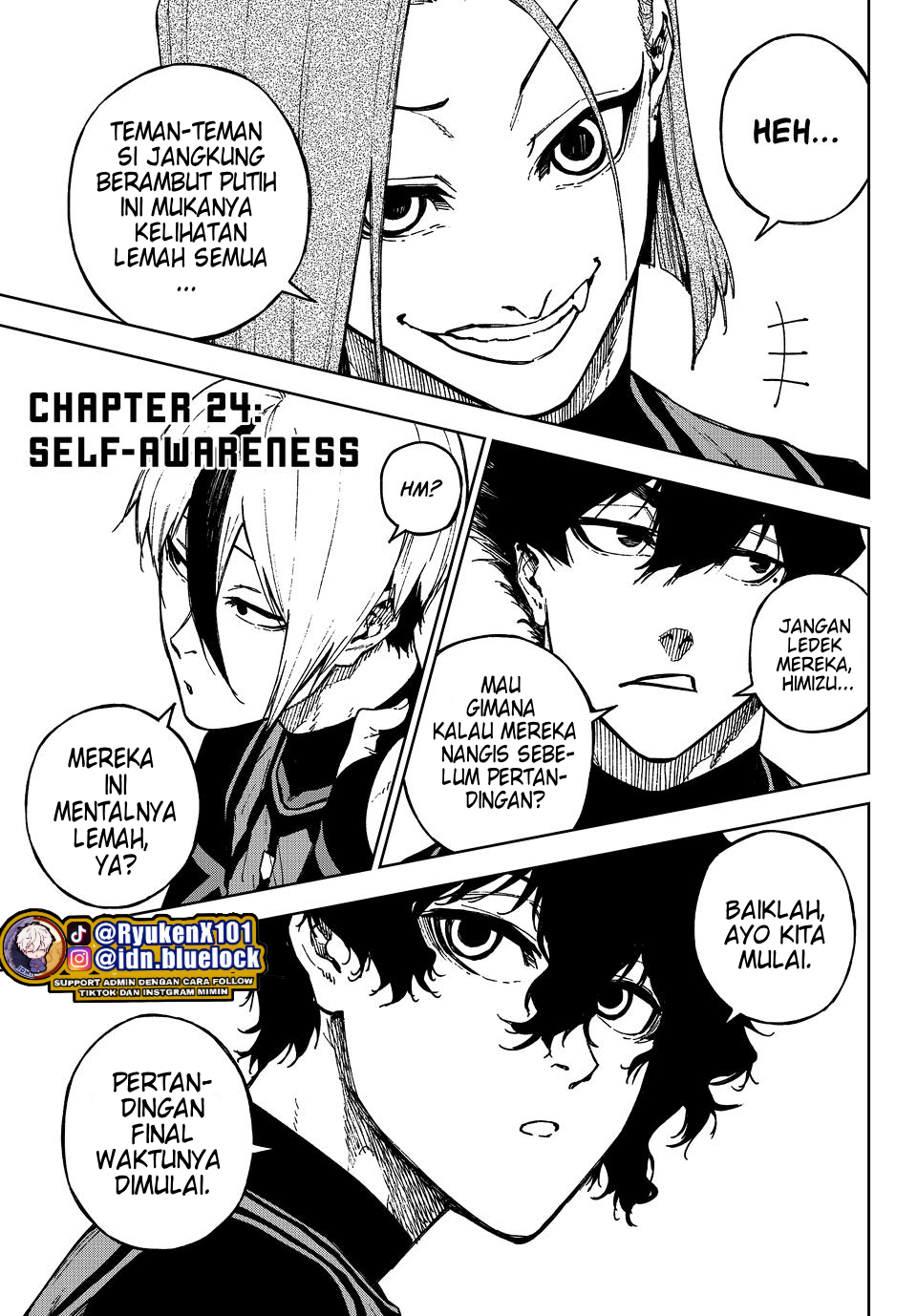Komik Blue Lock: Episode Nagi Chapter 24 gambar 1