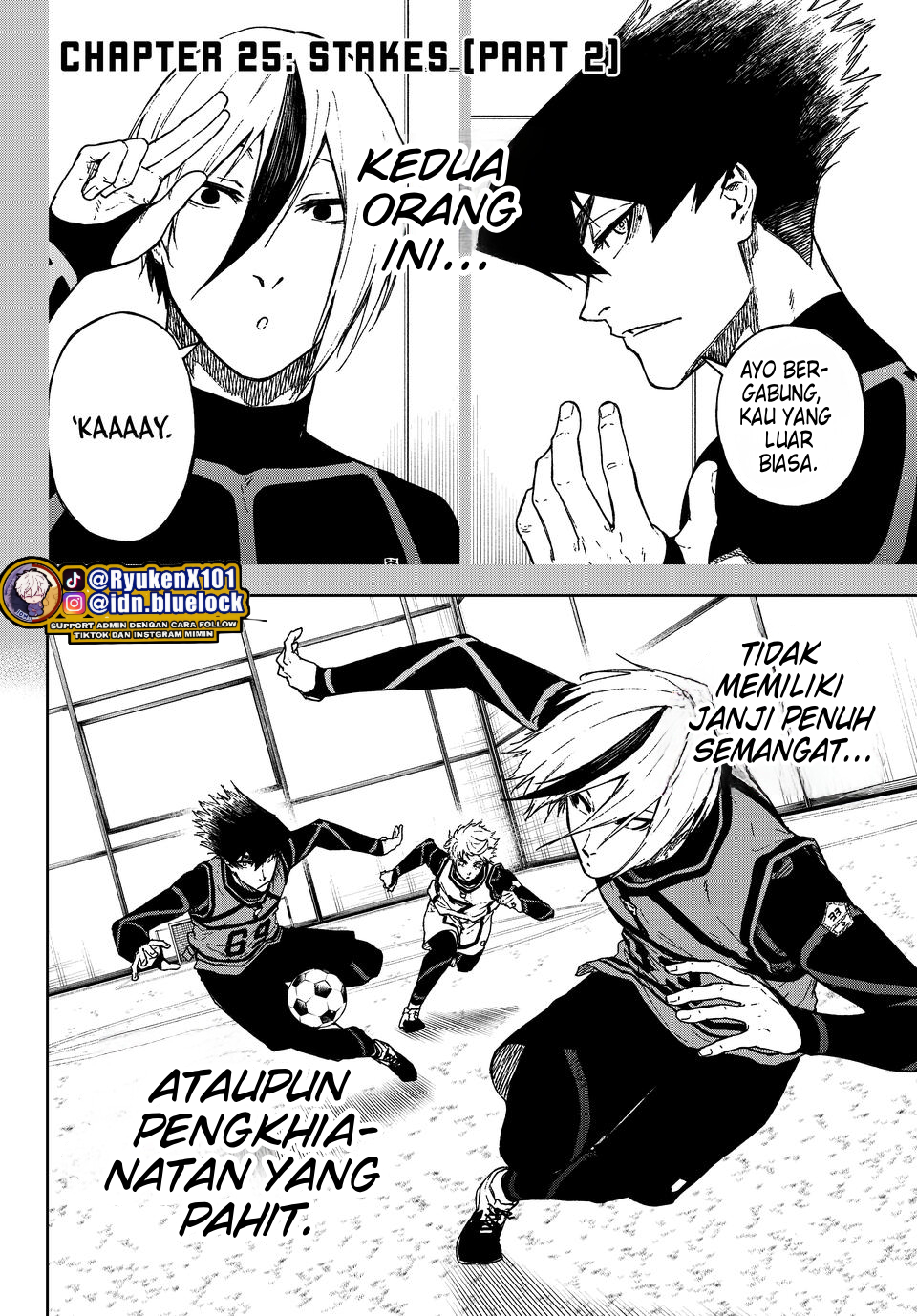 Komik Blue Lock: Episode Nagi Chapter 25 gambar 1