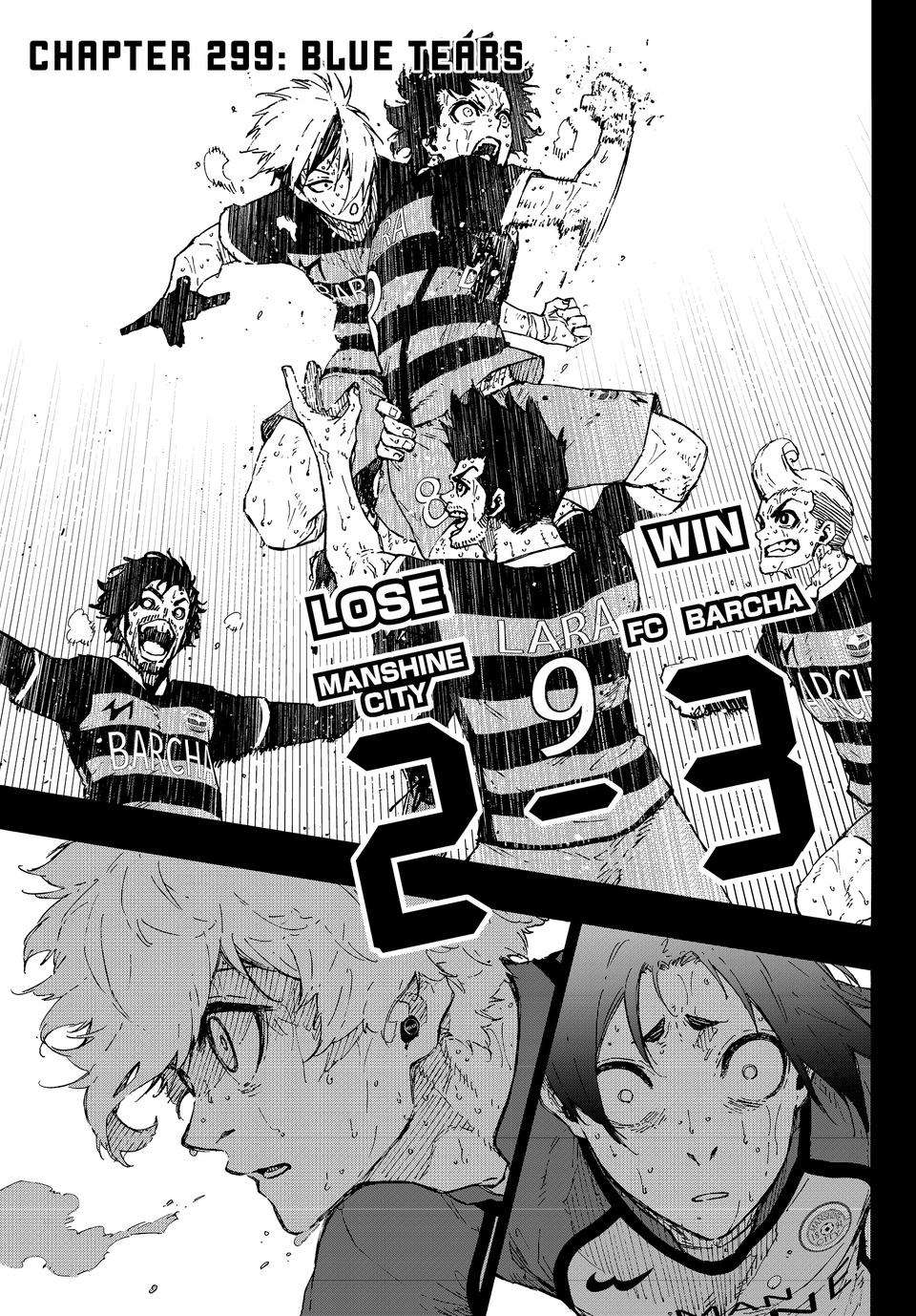 Komik Blue Lock Chapter 299 gambar 1