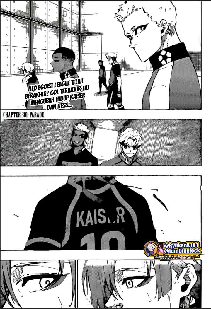 Komik Blue Lock Chapter 301 gambar 1