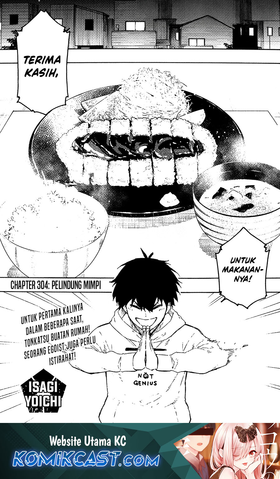 Komik Blue Lock Chapter 304 gambar 1