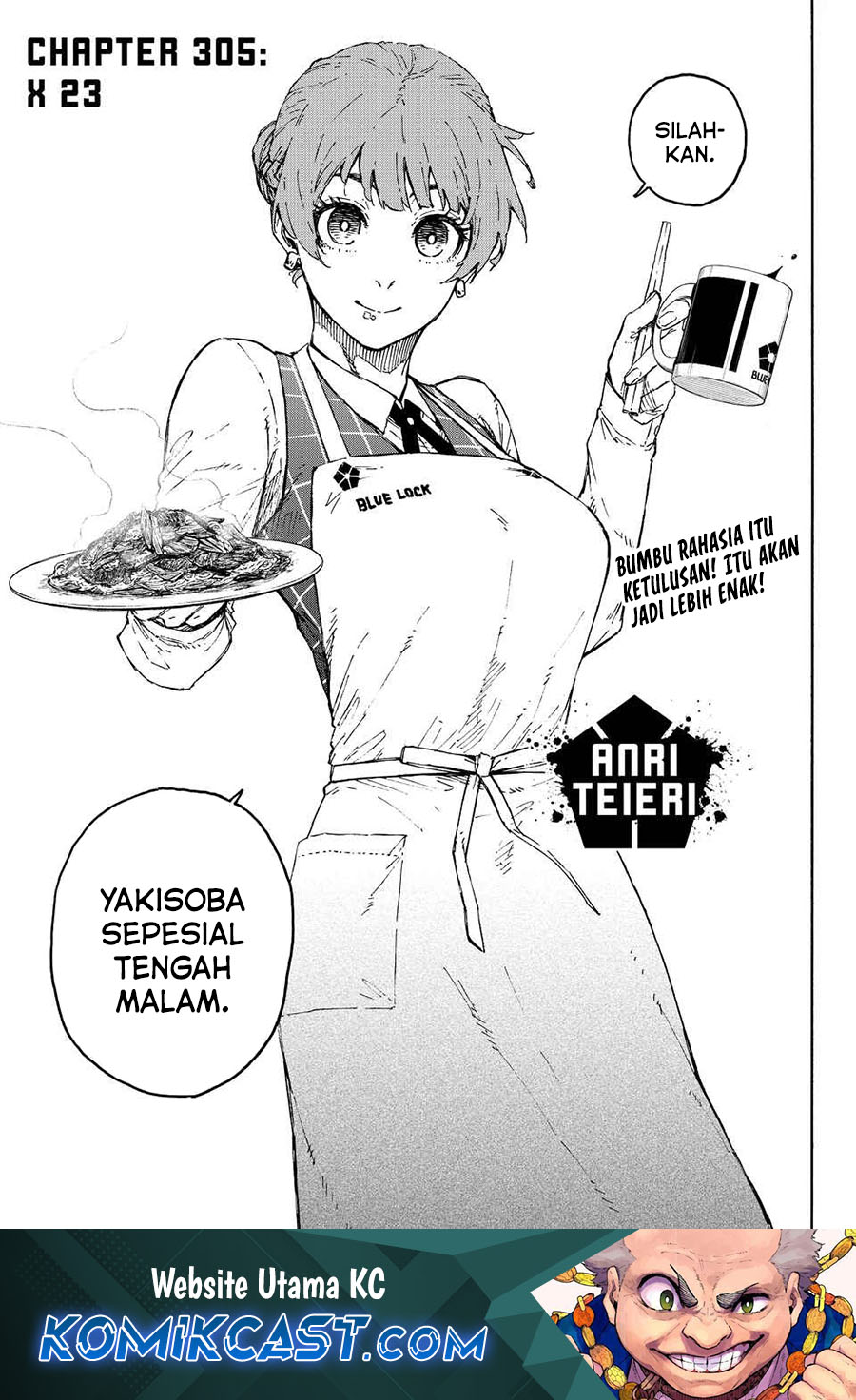 Komik Blue Lock Chapter 305 gambar 1