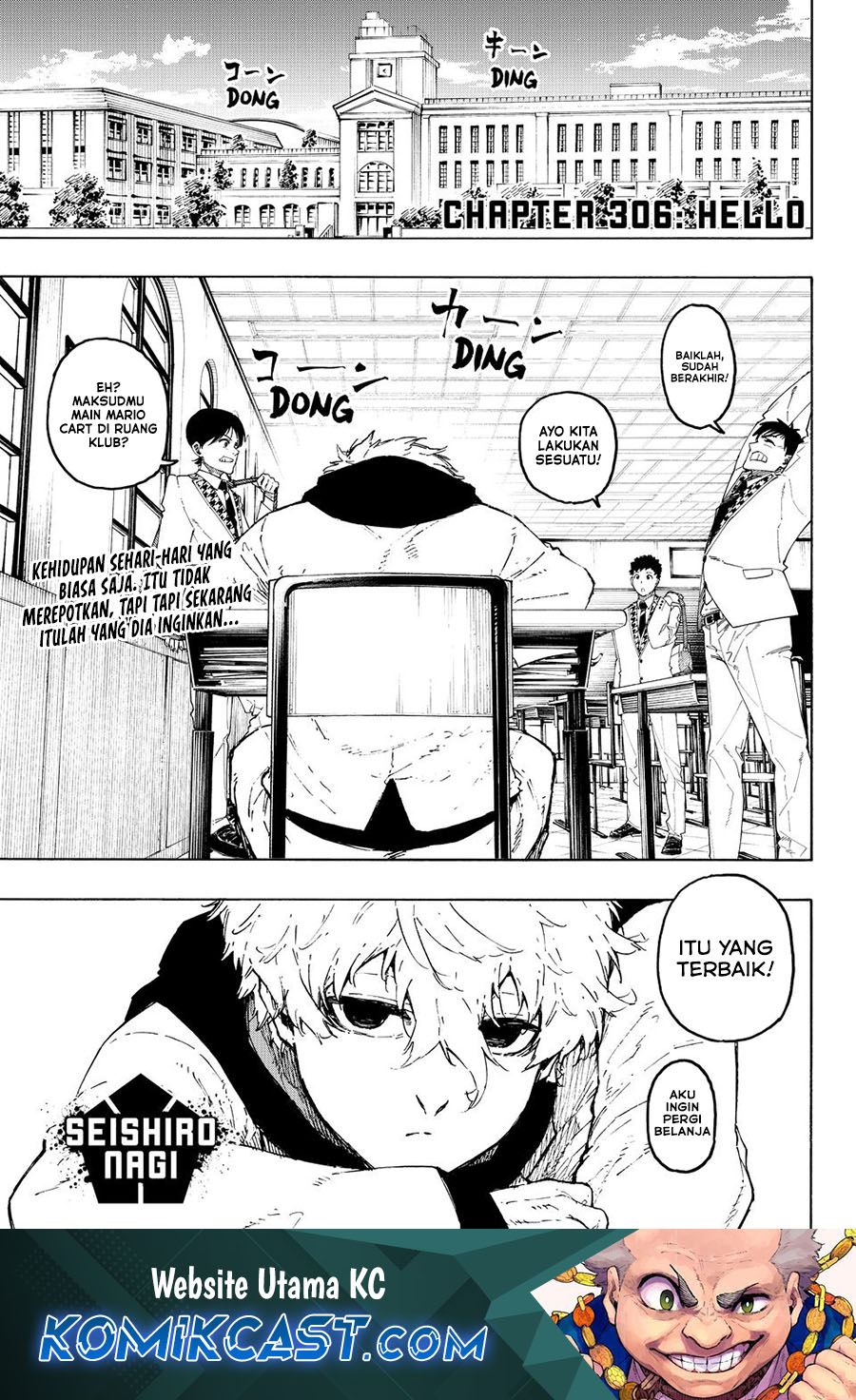 Komik Blue Lock Chapter 306 gambar 1