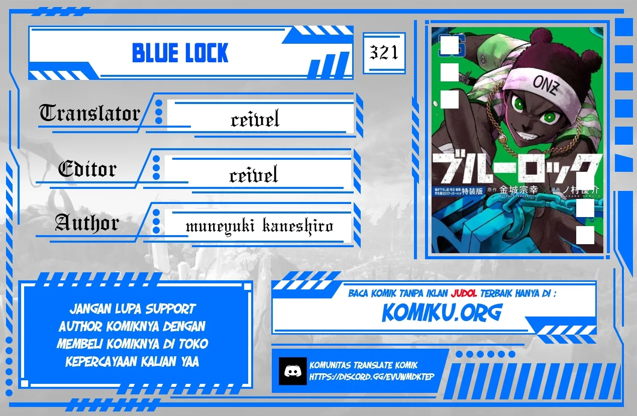 Komik Blue Lock Chapter 321 gambar 1