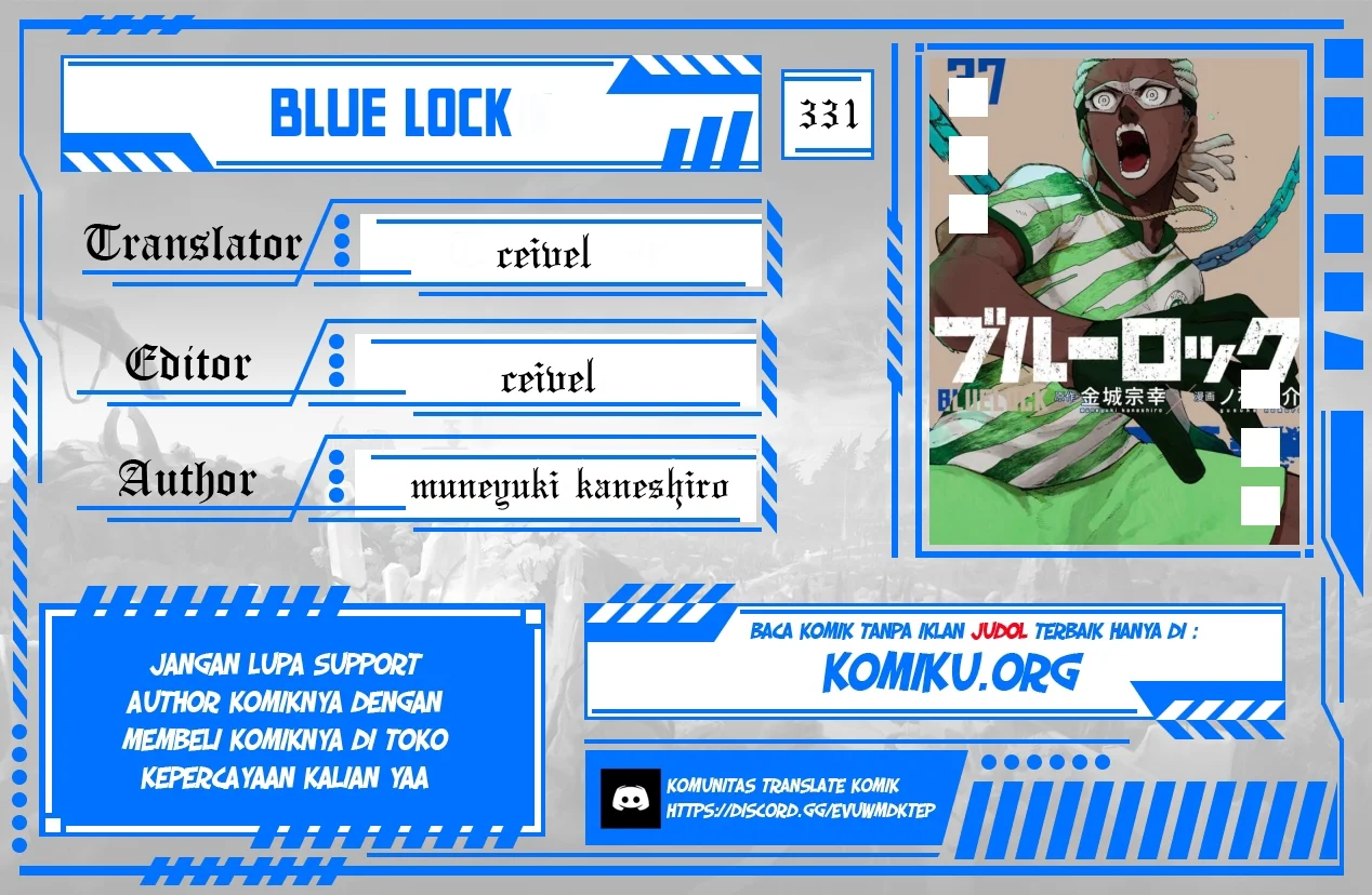 Komik Blue Lock Chapter 331 gambar 1