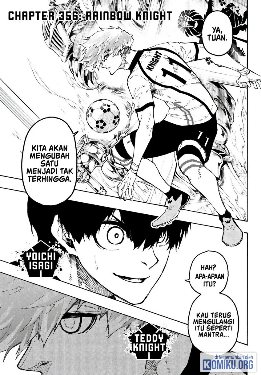 Komik Blue Lock Chapter 356 gambar 1