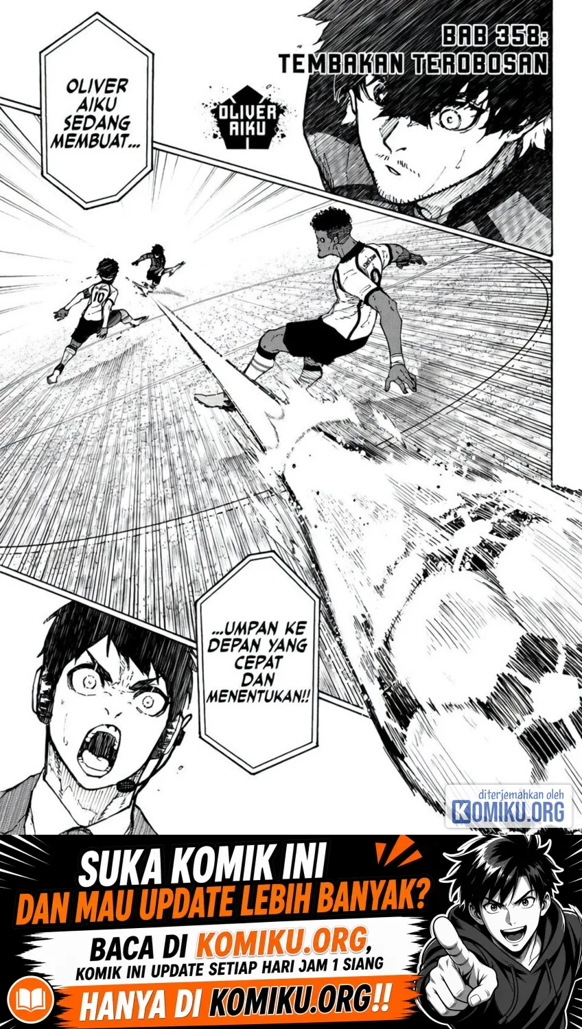 Komik Blue Lock Chapter 358 gambar 1