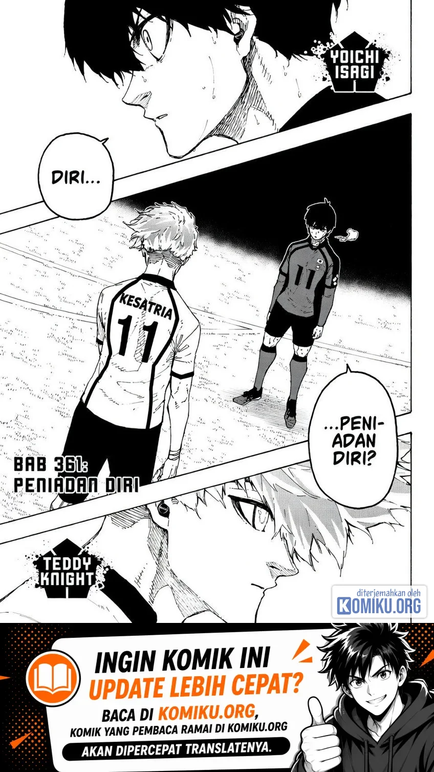 Komik Blue Lock Chapter 361 gambar 1
