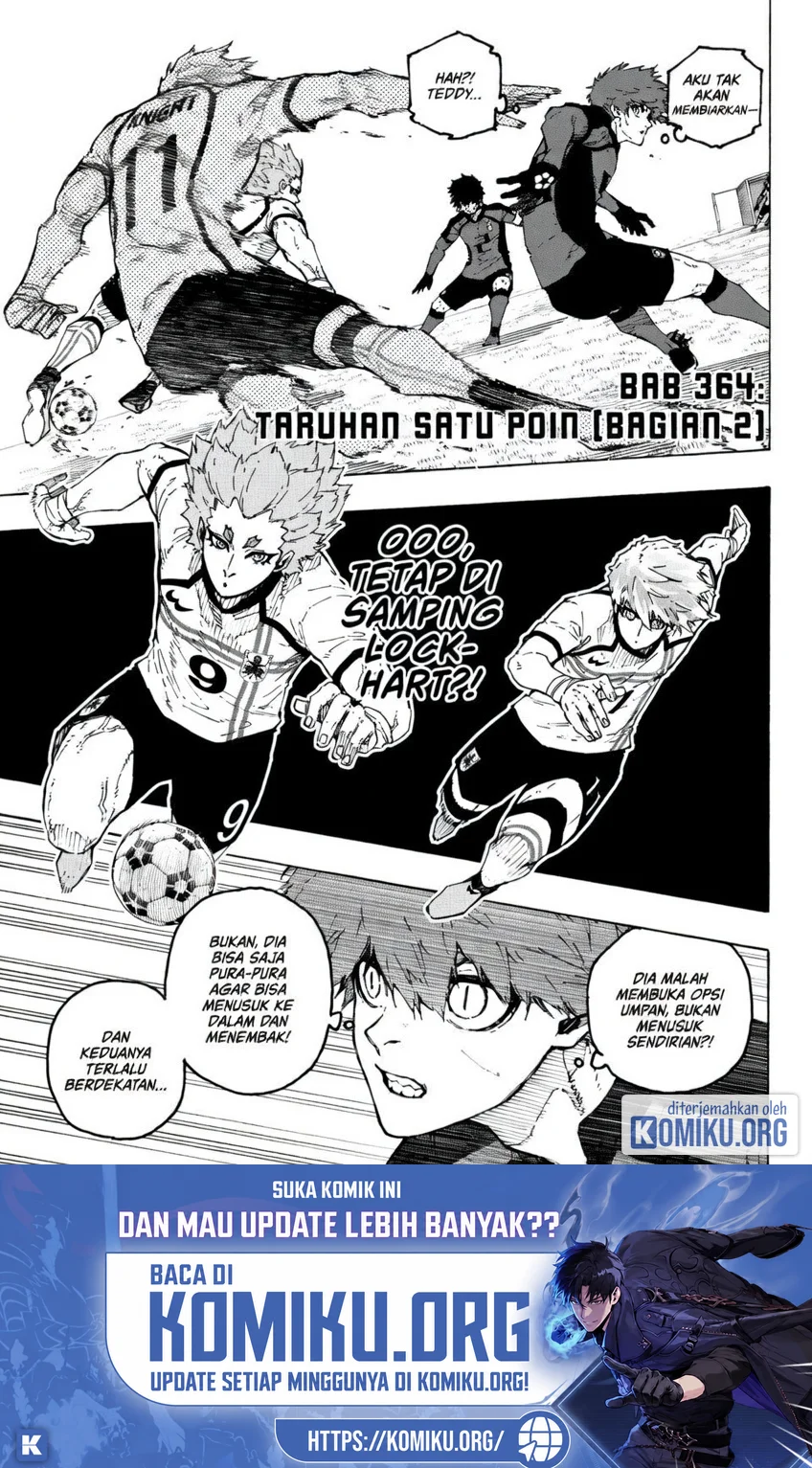 Komik Blue Lock Chapter 364.2 gambar 1