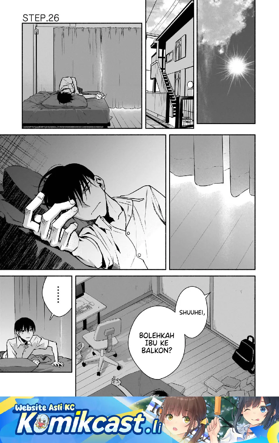 Komik Bocchi No Boku Ni Kyousei Kanojo Ga Yattekita Chapter 26 gambar 1