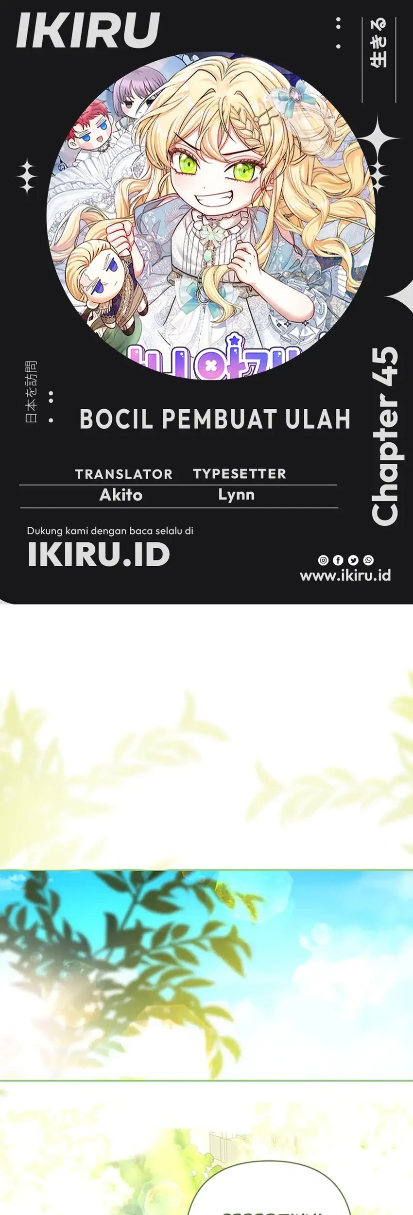 Komik Bocil Pembuat Ulah Chapter 45 gambar 1