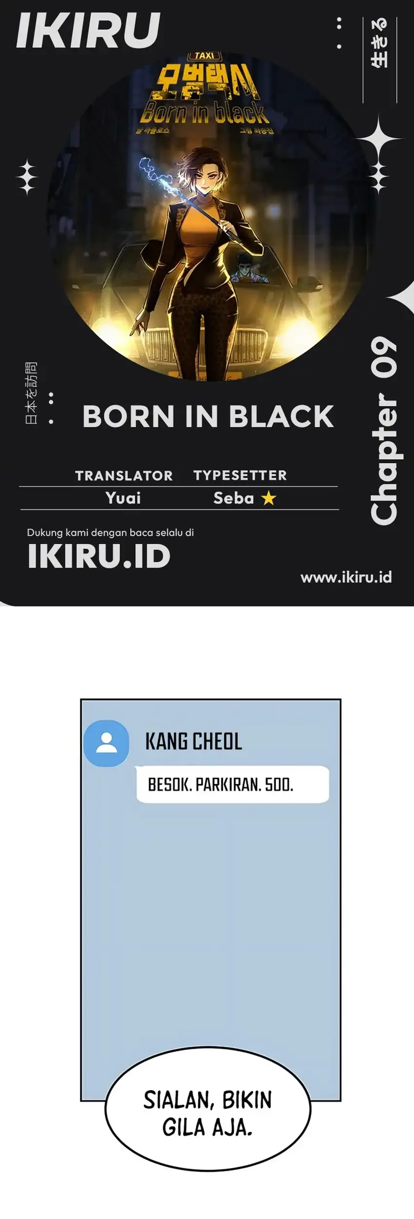Komik Born In Black Chapter 9 gambar 1
