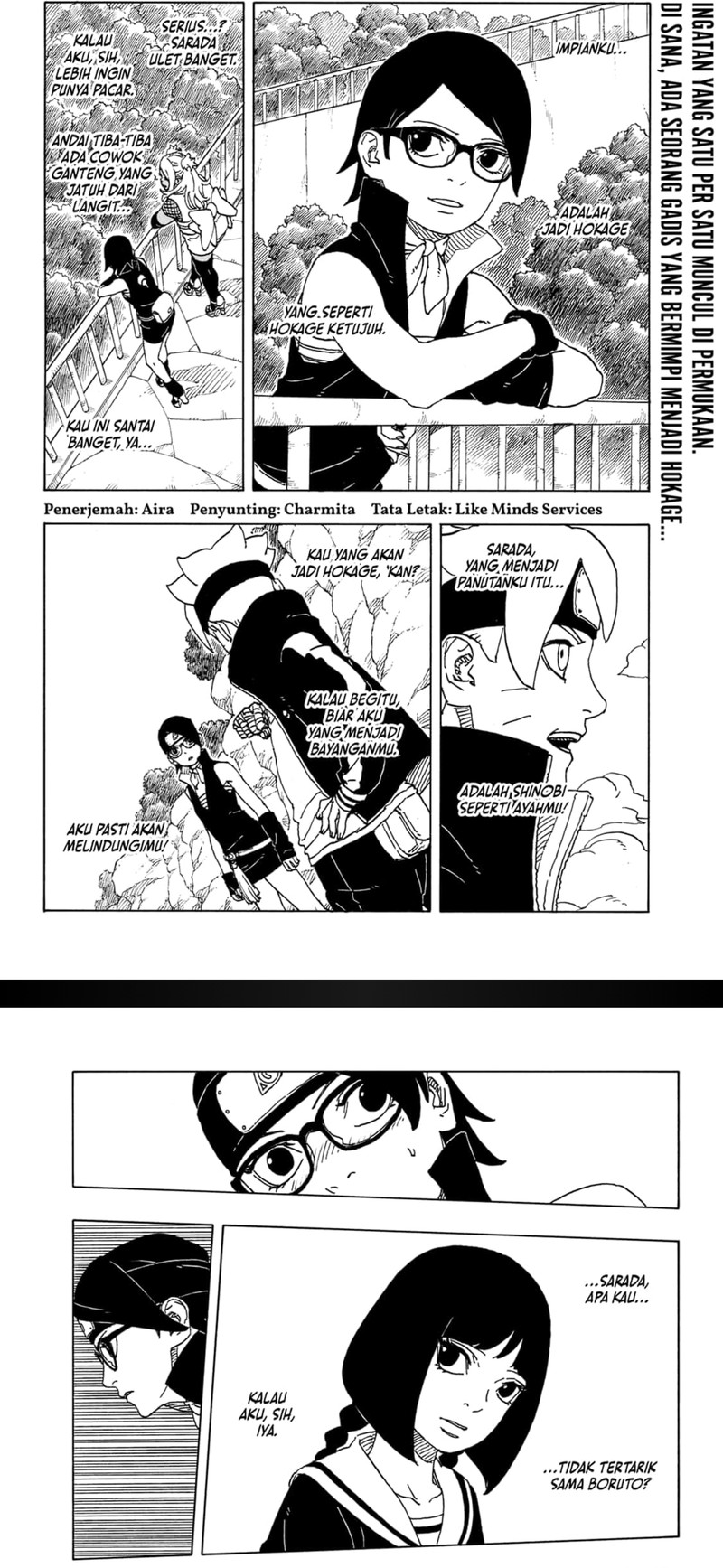 Manga Boruto: Two Blue Vortex Chapter 21 gambar 2