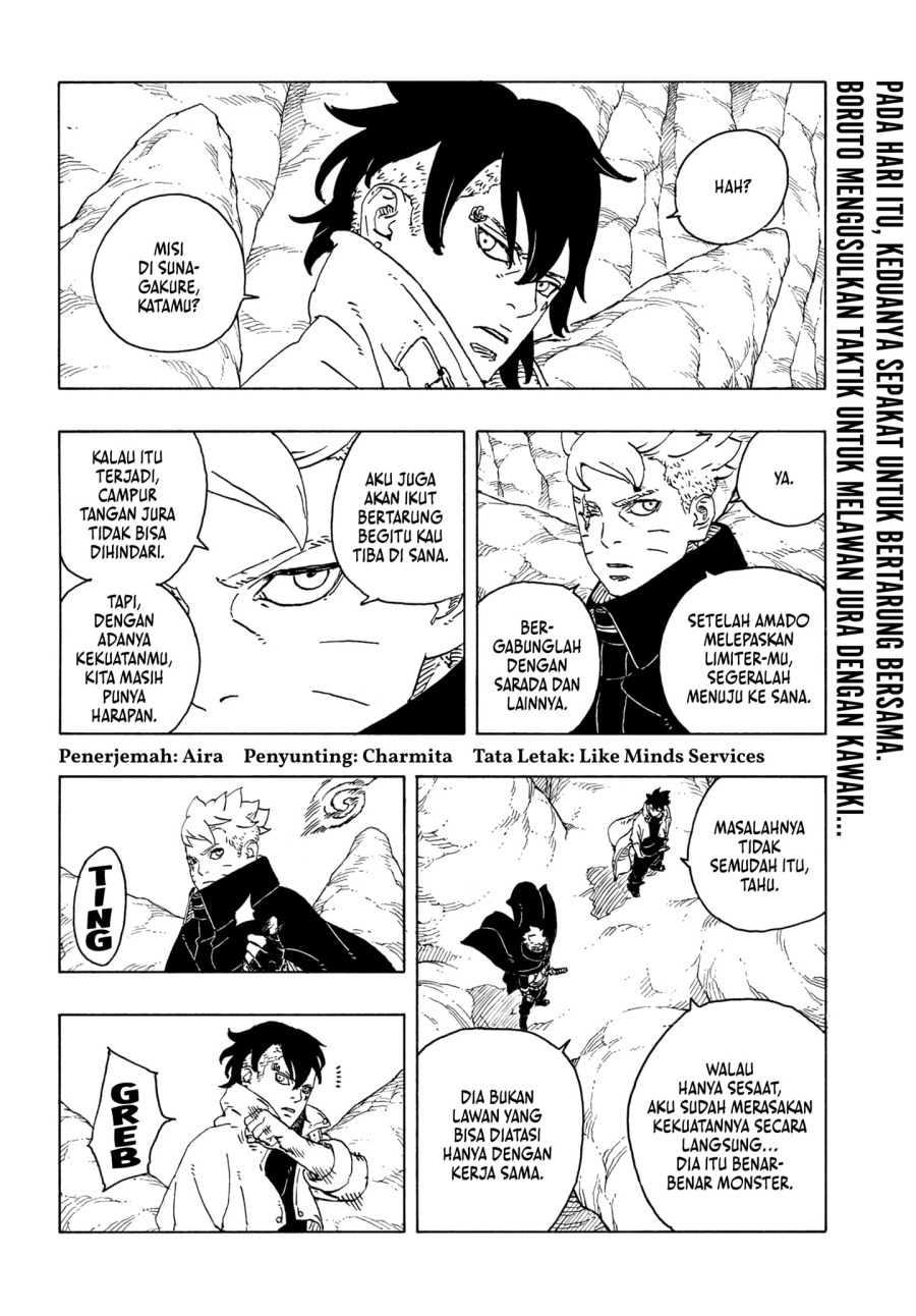 Manga Boruto: Two Blue Vortex Chapter 24 gambar 2