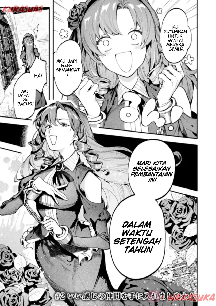 Komik Botsuraku Reijo no Akuto Sanka Chapter 2 gambar 1