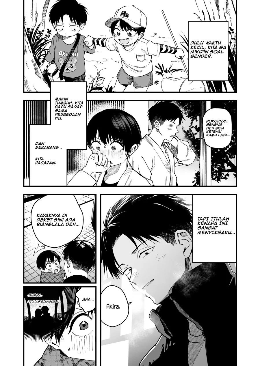 Komik Boyish Kanojo ga Kawai-sugiru Chapter 13 gambar 1