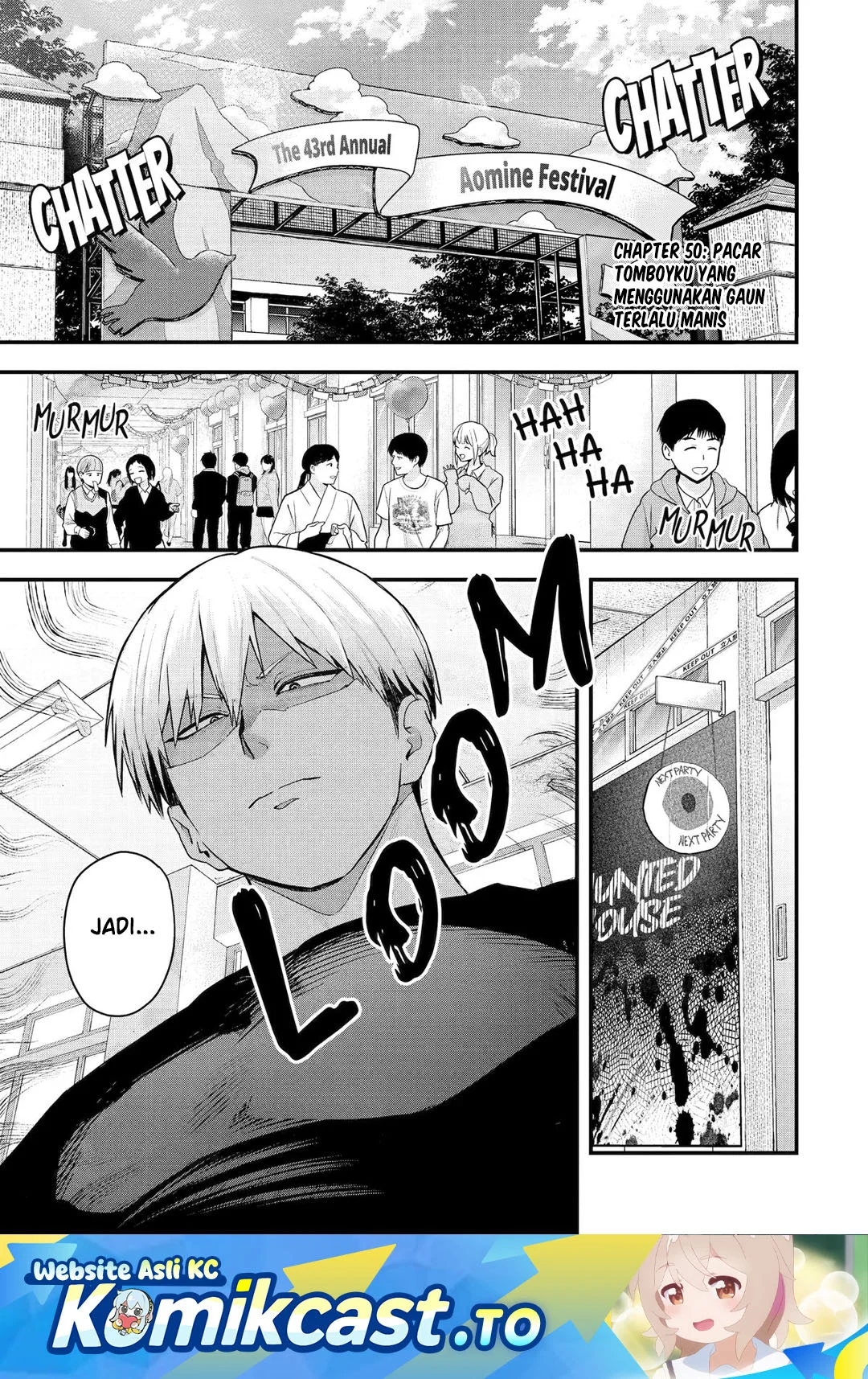 Manga Boyish Kanojo ga Kawai-sugiru Chapter 50 gambar 2
