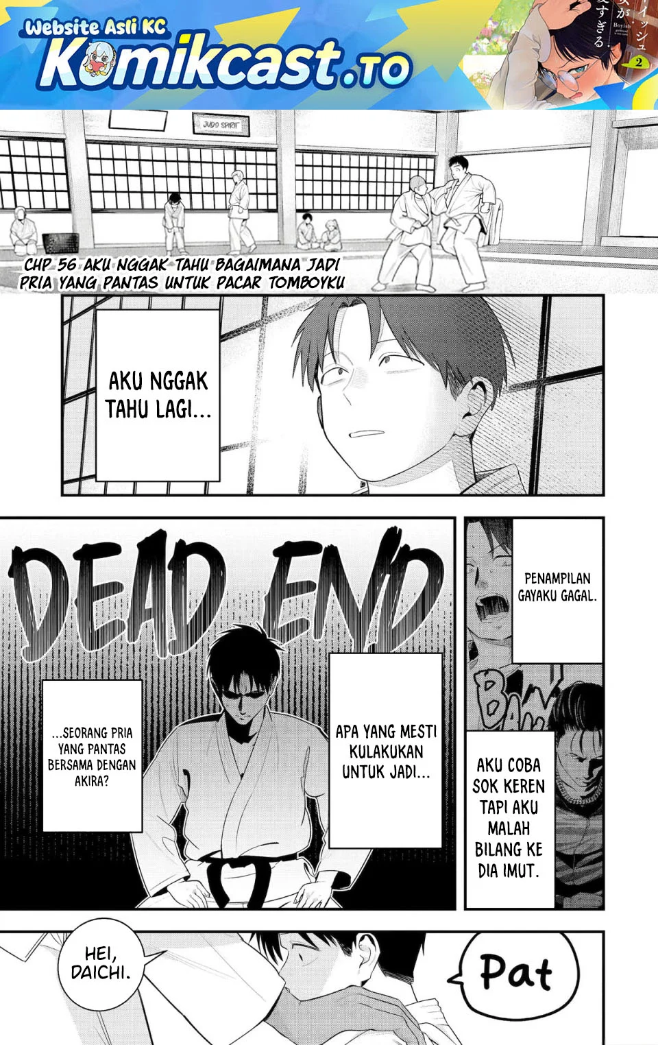 Manga Boyish Kanojo ga Kawai-sugiru Chapter 56 gambar 2