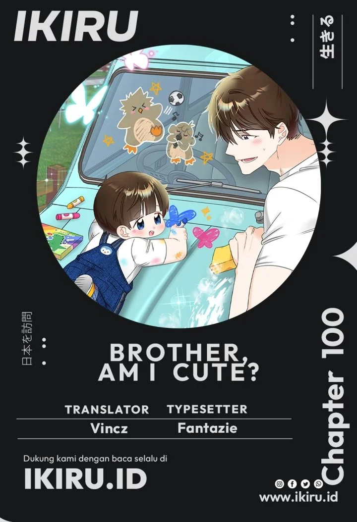 Komik Brother, Am I Cute? Chapter 100 gambar 1