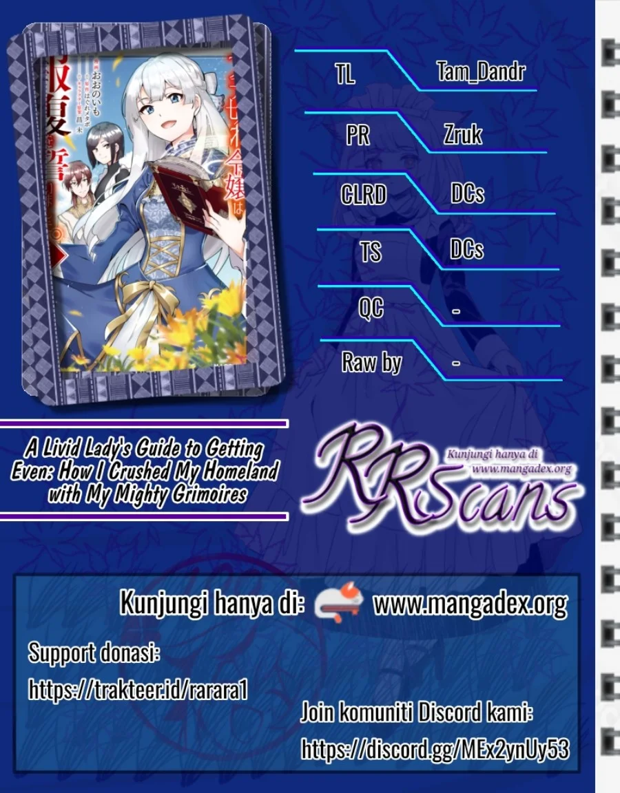 Komik Buchigire Reijou wa Houfuku wo Chikaimashita. ~Madousho no Chikara de Sokoku wo Tataki Tsubushimasu~ Chapter 1 gambar 1