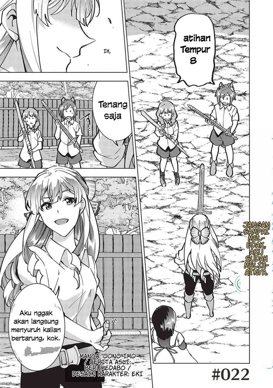 Manga Buchigire Reijou wa Houfuku wo Chikaimashita. ~Madousho no Chikara de Sokoku wo Tataki Tsubushimasu~ Chapter 22 gambar 2