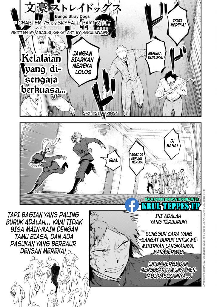 Bungou Stray Dogs Chapter 75 Gambar 3
