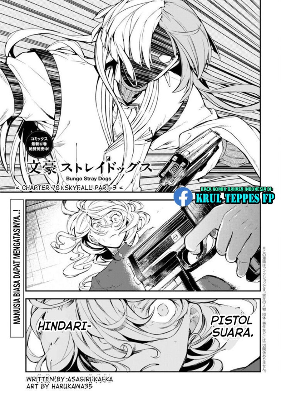 Komik Bungou Stray Dogs Chapter 76 gambar 1