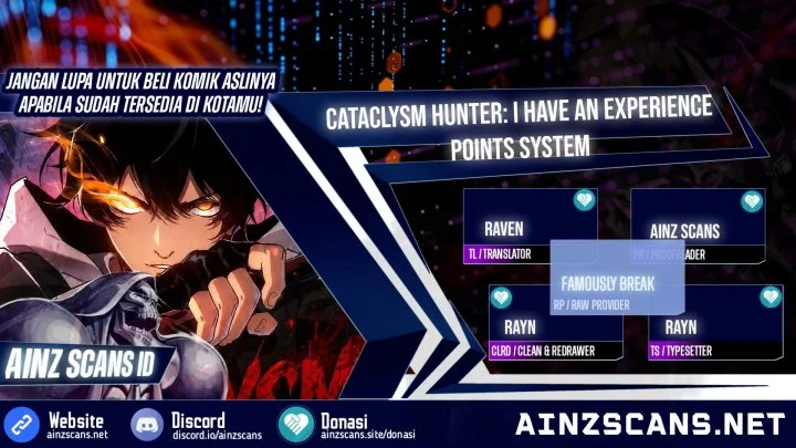Komik Cataclysm Hunter: I Have an EXP System Chapter 21 gambar 1