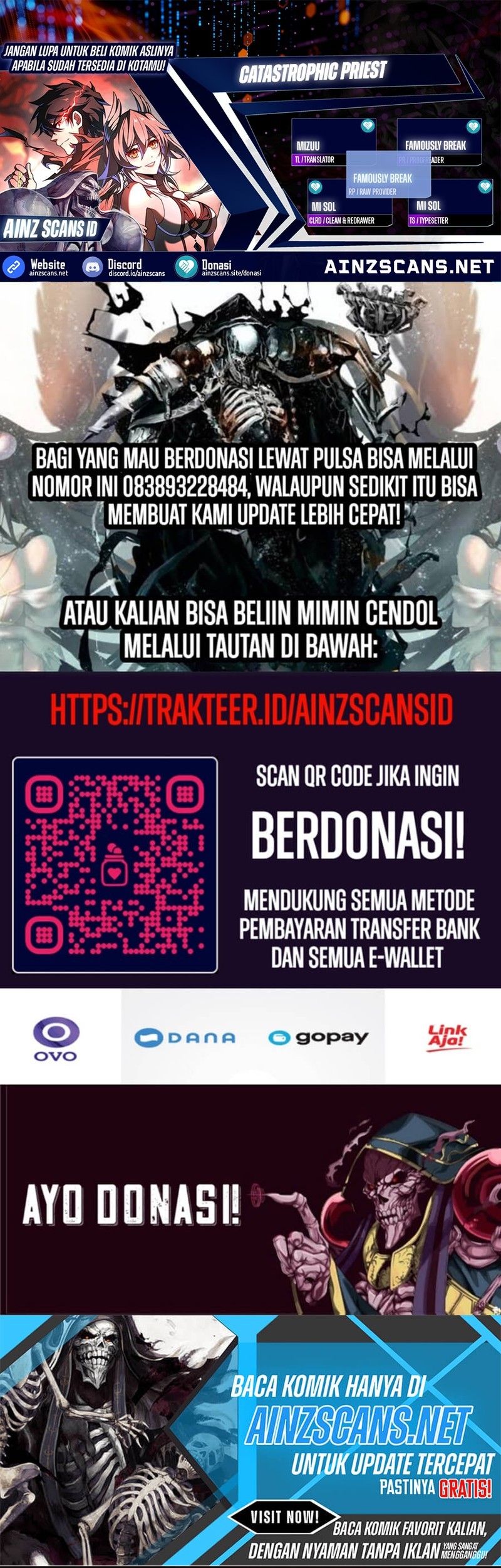 Komik Catastrophic Priest Chapter 40 gambar 1