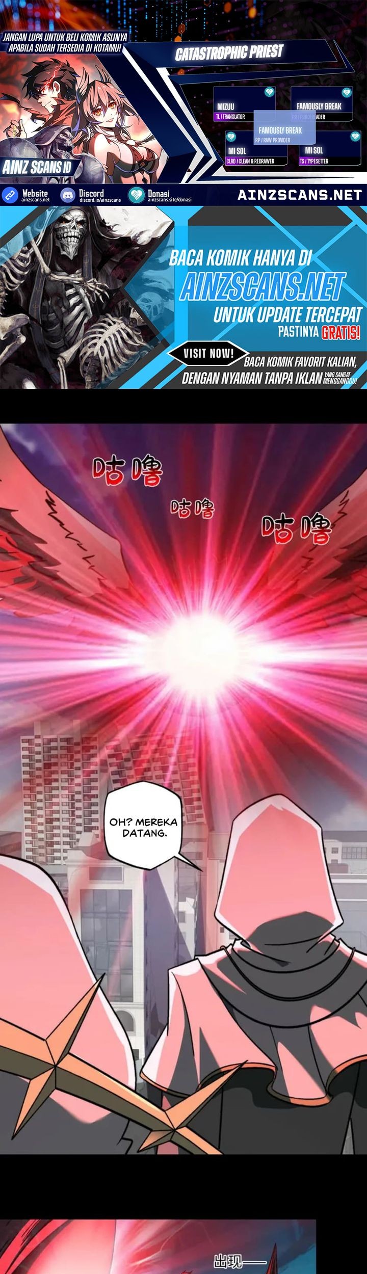 Komik Catastrophic Priest Chapter 55 gambar 1