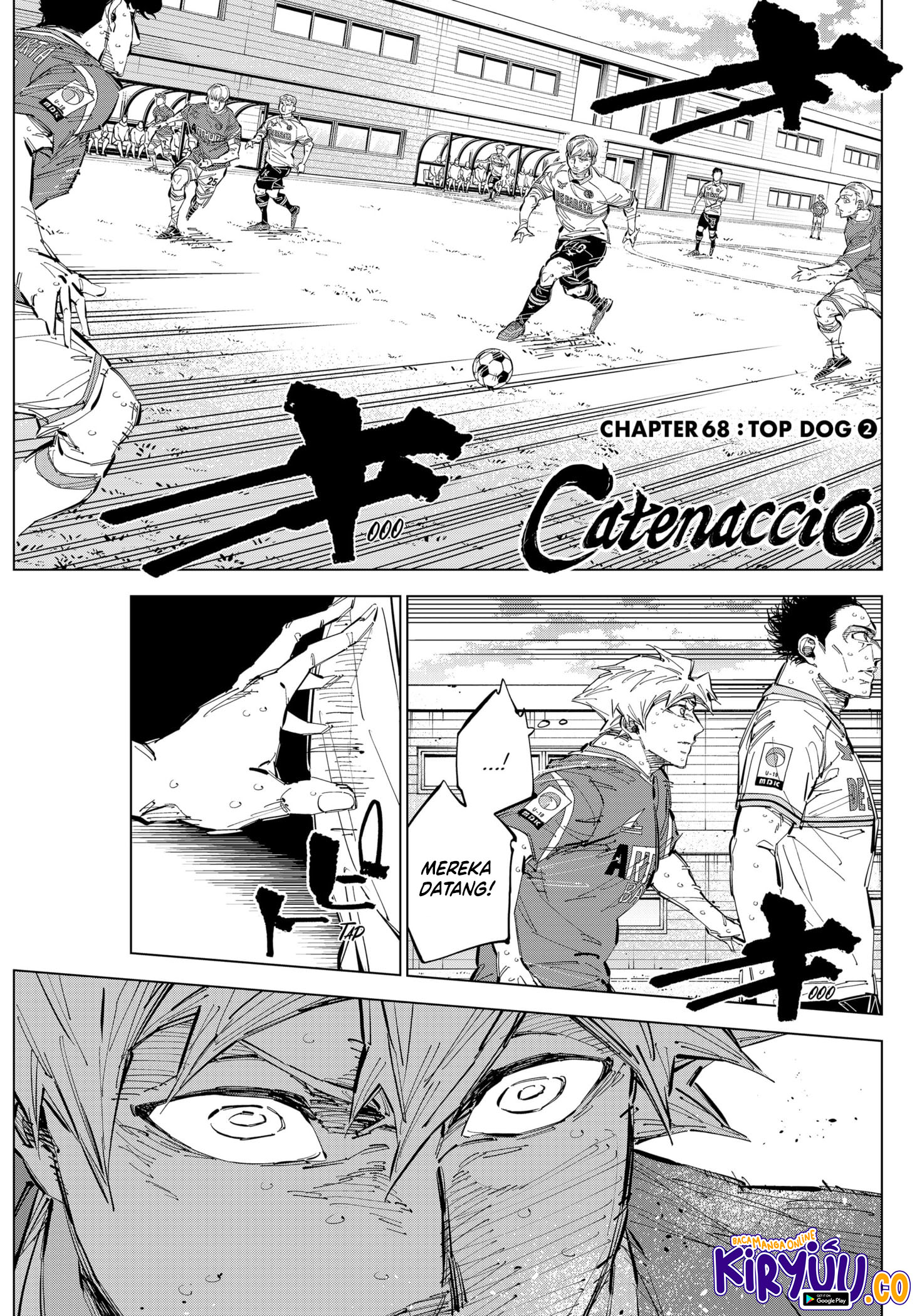 Komik Catenaccio Chapter 68 gambar 1