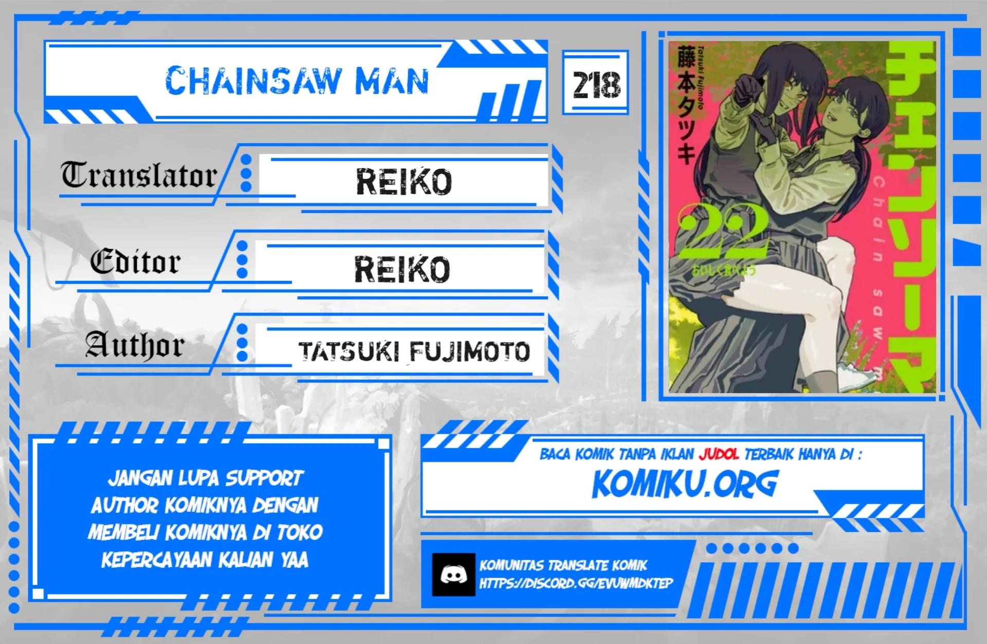 Komik Chainsaw Man Chapter 218 gambar 1