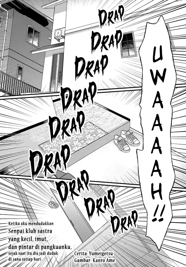 Komik Chiisakute Kawaii Bungeibu no Chiteki na Senpai o, Hiza no Ue ni Nosetara Mainichi Suwattekuru you ni natta Chapter 5 gambar 1